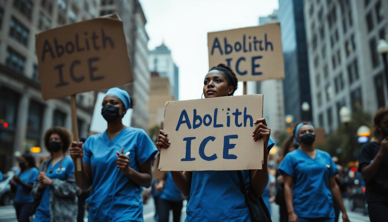 A Bunch of Nurses Just Marched in the Streets Demanding We Abolish ICE — Because Apparently ‘Stopping Cartel Fentanyl’ Is Now Considered Unethical Medicine